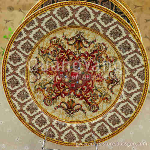 Beautiful Facade Ceramic Ceramic Plates Dishes